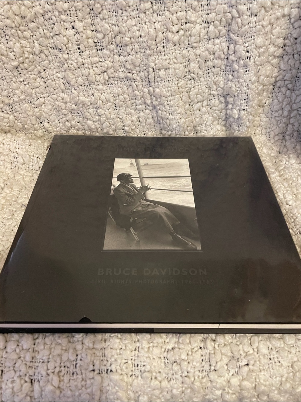 Bruce Davidson Civil Rights Photography Book - Black Fabric Cover